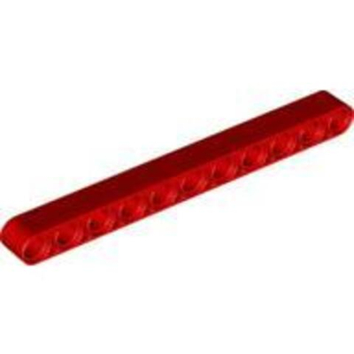 Lego Подъемник 1x11 толстый (красный) 32525 / 4205035 / 4534913 / 4562805