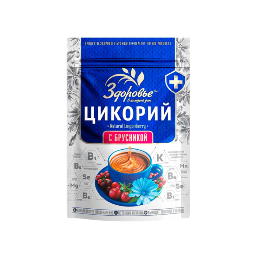 Цикорий гранула ЗДОРОВЬЕ с черникой ZIP 85*12