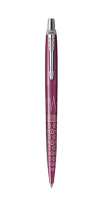 Ручка шариковая Parker "Jotter Tokyo Pink CT" стержень: M, цвет чернил: blue, в подарочной упаковке.