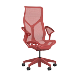 Кресло Herman Miller Cosm, высокая спинка, цвет Canyon, подлокотники «лепестки» (Leaf)