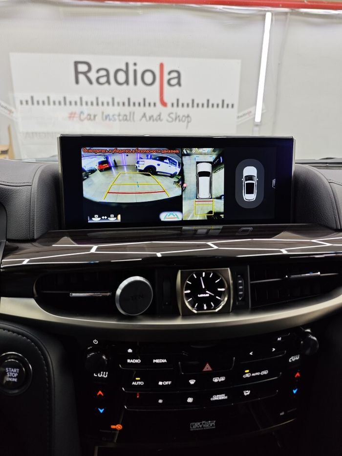 Магнитола для Lexus LX570 2016+ и LX450d - RDL-LEX-LX16 монитор 12.3" на Android 13, Быстрая, CarPlay, 4G SIM-слот