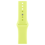 Умные часы Apple Watch Series 11 GPS, 46mm, Jet Black Aluminium Case with Neon Yellow Sport Band, S/M