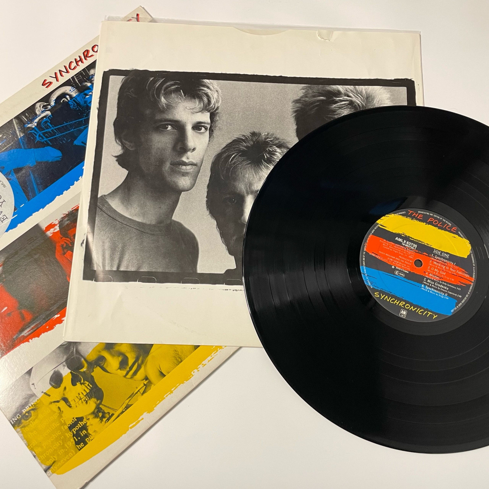 Винтажная виниловая пластинка LP The Police Synchronicity (Нидерланды 1983)