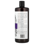 Dr. Jacobs Naturals, Африканское черное мыло для душа на растительной основе, эфирные масла лаванды и мускатного шалфея, 946 мл (32 унции)