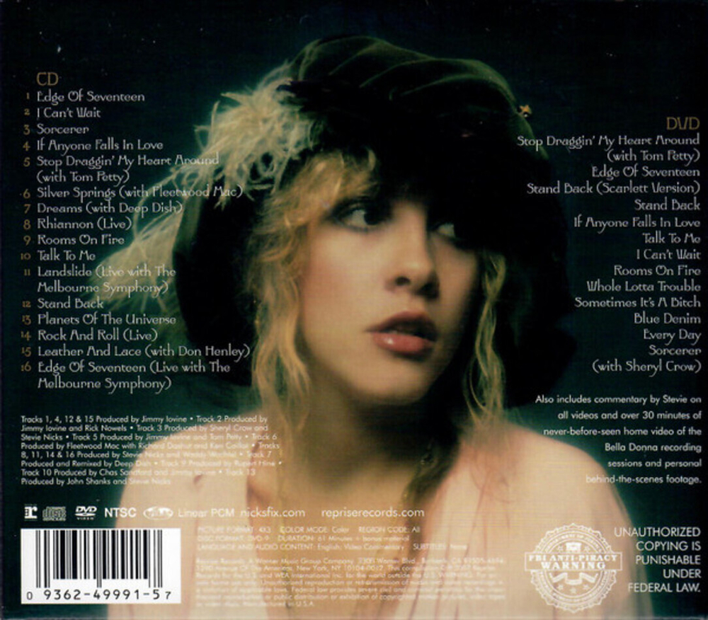 Stevie Nicks / Crystal Visions...The Very Best Of Stevie Nicks (CD+DVD)