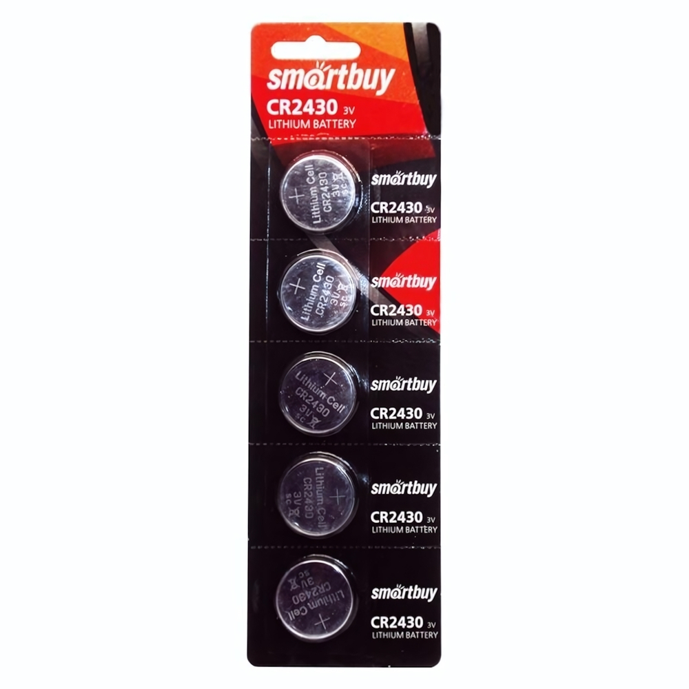 Элемент питания Smartbuy CR2430 BL/5