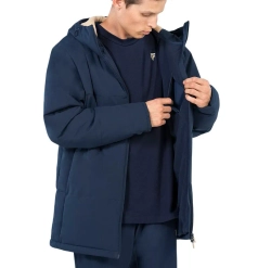 Мужская теннисная куртка Tecnifibre Winter 26 - marine