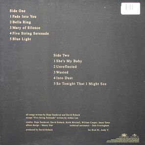 Mazzy Star / So Tonight That I Might See (Coloured Vinyl)(LP)