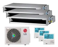 Мульти сплит-система LG 2x CL09R.N20 1х CL12R.N20 / MU4R27.U42