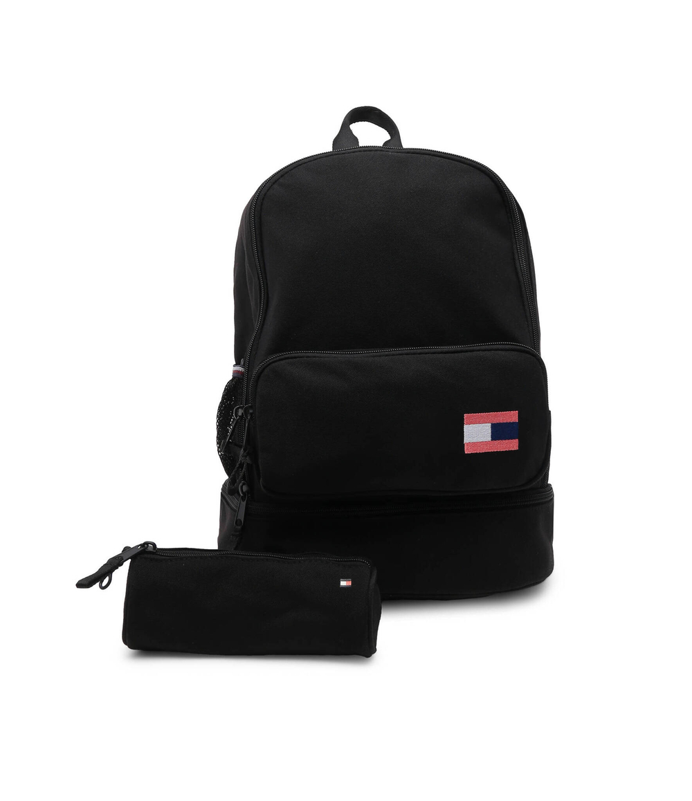 Рюкзак + поясная сумка BIG FLAG SET Tommy Hilfiger - черный(AU0AU01726)
