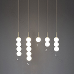 Pendant design lamp Abacus by Terzani