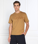 футболка flock logo Calvin Klein - коричневый(K10K110609)