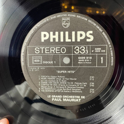Винтажная виниловая пластинка LP Поль Мориа Le Grand Orchestre De Paul Mauriat Super HitsToccata and Penelope Vol.1 (France 1974)