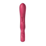 Силиконовый вибратор-кролик красный SW3021R