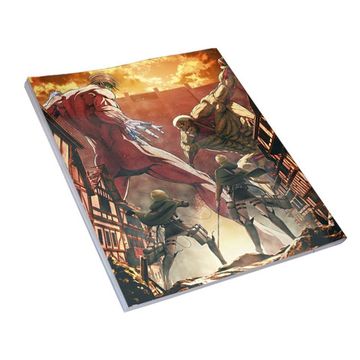 Тетрадь Attack on Titan Levi Леви