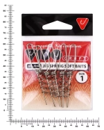 Спираль Jig Spring Soft Baits (5шт/уп)