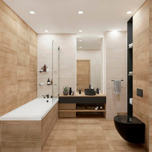 Керамогранит Global Tile Nostrum 300х600х9 мм бежевый матовый