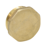 Заглушка латунь Ду 25 (1") НР VALFEX VF.583.L.100