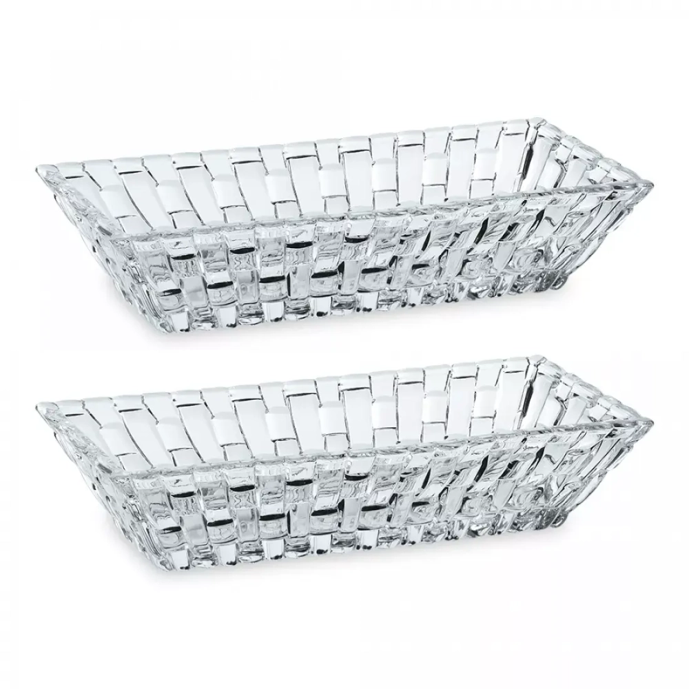 Набор салатников 2шт 17см хрустальное (2 pcs set) Nachtmann Bossa Nova