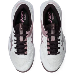 Женские теннисные кроссовки Asics Solution Speed FF 4 Clay - white/dusty mauve