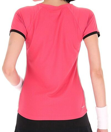 Женская теннисная футболка Lotto Superrapida W VI T-Shirt - Розовый