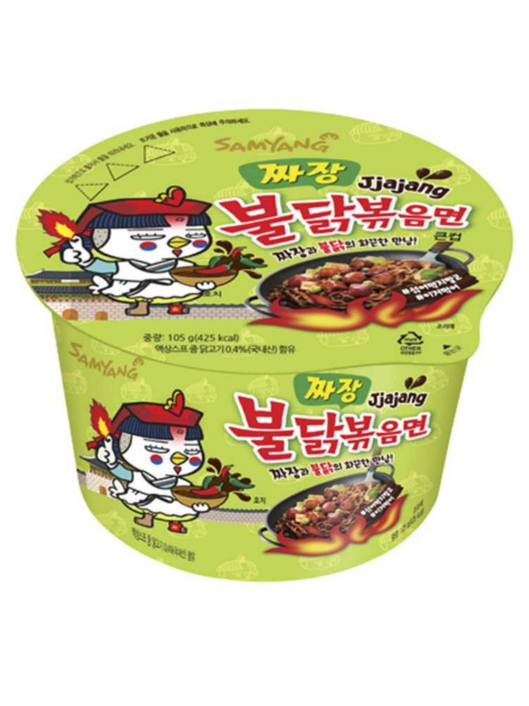 Лапша Samyang Jjajang Острая курица 105 г