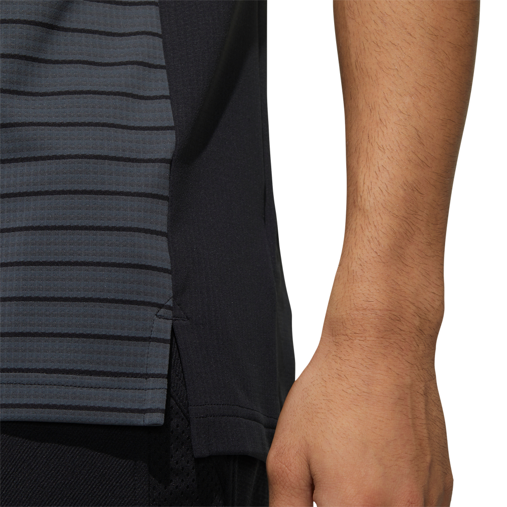 Мужское теннисное поло Adidas Heat Ready CB M PL1 - black