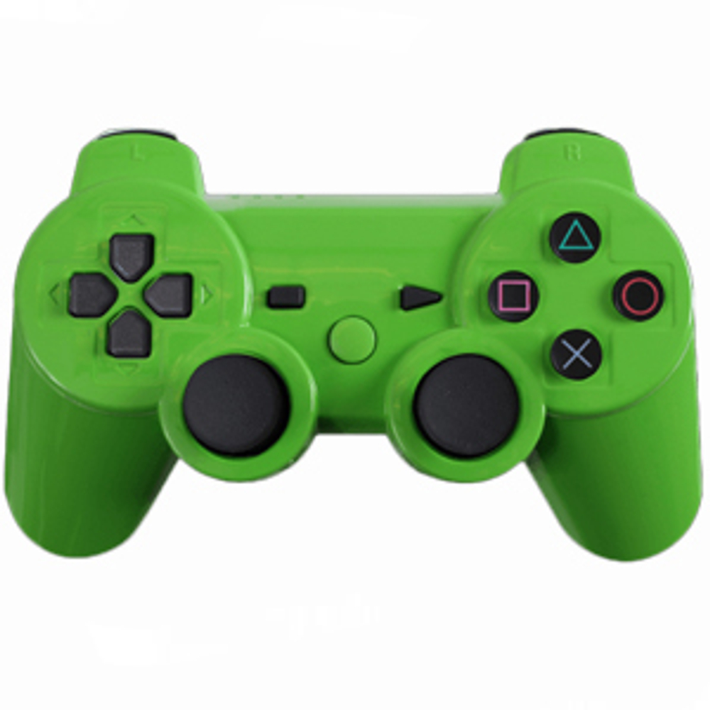 Беспроводной геймпад DualShock 3 для PS3 (цвет зеленый)