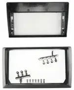 Магнитола для Ford Ranger 2, Mazda BT-50 2007-2011 (рамка серебро) - FarCar S500+TS10 монитор 12.3" 2K QLED на Android 14, Быстрая, CarPlay, 4G SIM-слот