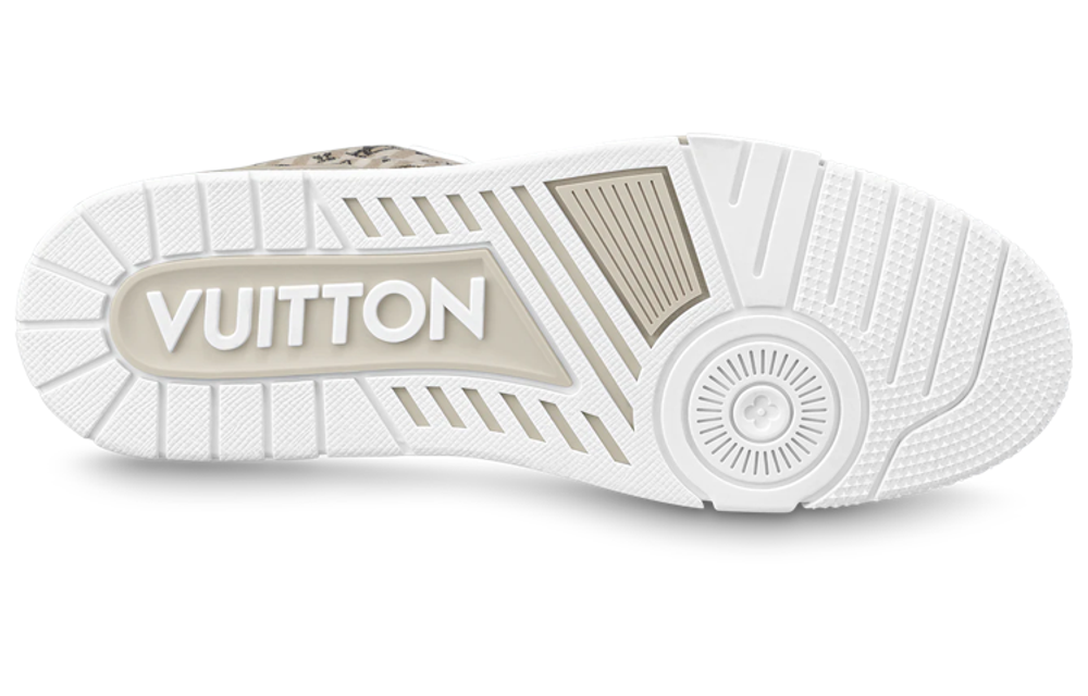 LOUIS VUITTON Lv Trainer Sneakers "Beige Monogram"