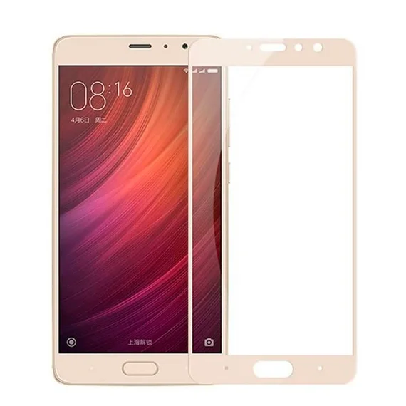 Защитное стекло для Xiaomi Redmi 3S Золотое