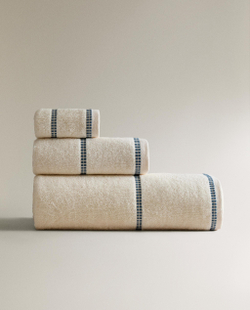 Полотенце для лица и рук из хлопка Zara Home, фото 3