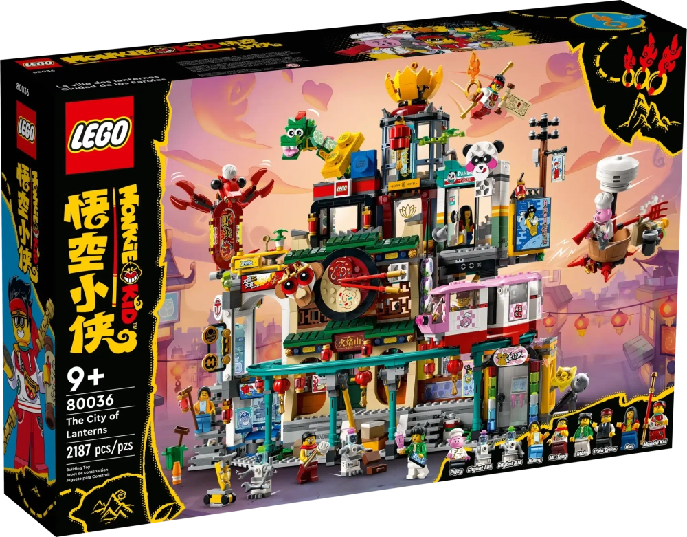 Конструктор LEGO Monkie Kid 80036 Город фонарей