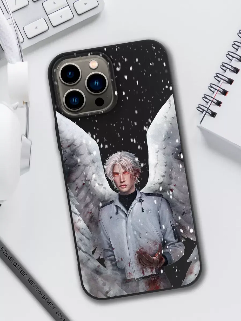 Чехол на iPhone 14 Pro Max с 3D принтом