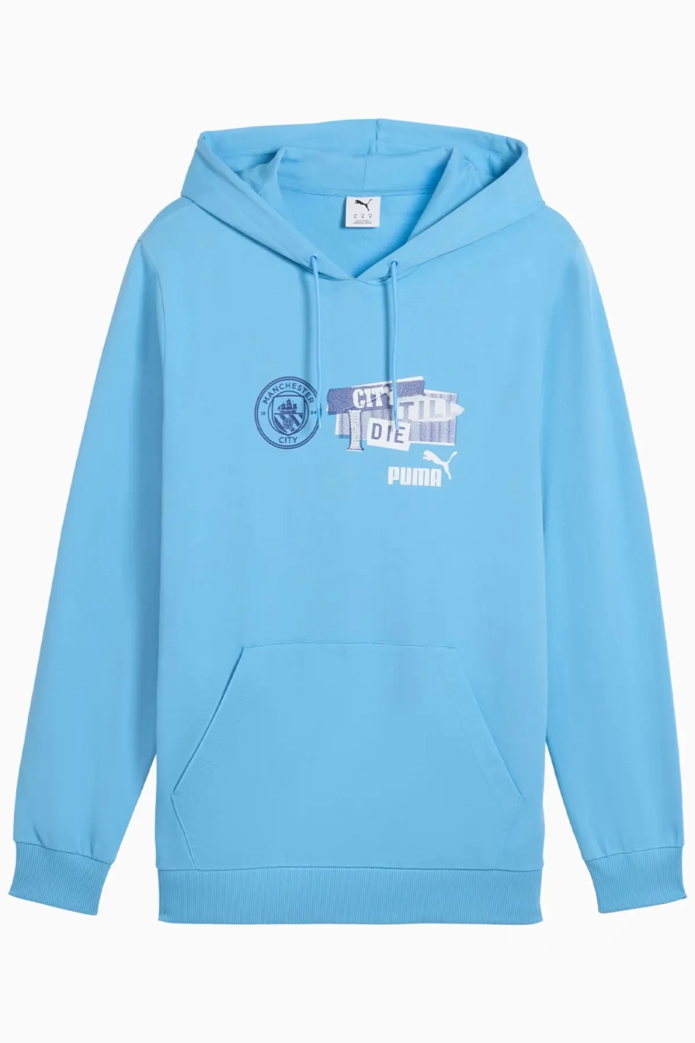 Кофта Puma Manchester City 24/25 ftblNRGY - голубой