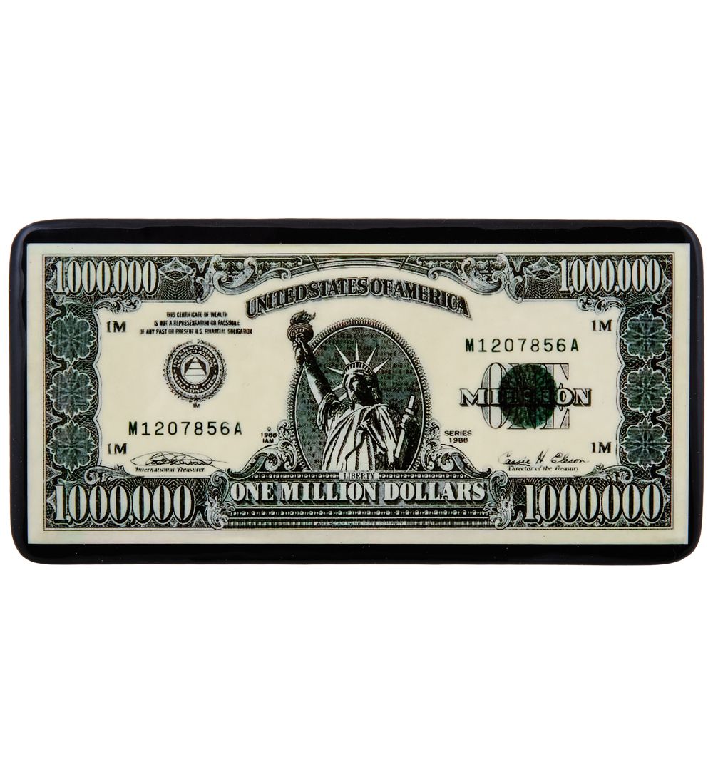 ШК-19/52-A Шкатулка-купюрница в технике декупаж «ONE MILLION DOLLARS» (18х9х4)