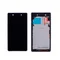 Дисплей для Sony Xperia Z2 (Version:4G) черный в сборе с тачскрином на рамке