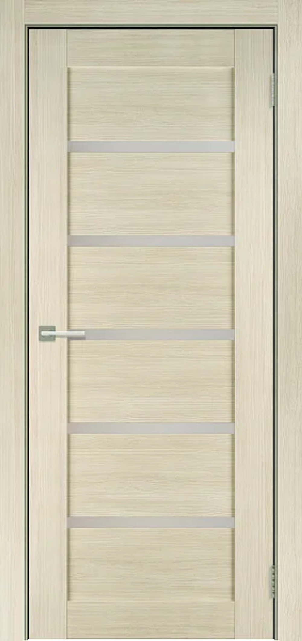 Вена — Лиственница мокко, 2000х800, Частично остекленная (ДЧ)