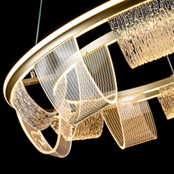Подвесной cветильник LED4U L7706-800 GD