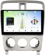 Магнитола для Subaru Forester 2 2002-2007 - Teyes CC4L-DTS монитор 9" IPS, Android 14, Быстрая, Snapdragon 662, CarPlay, 4G SIM-слот