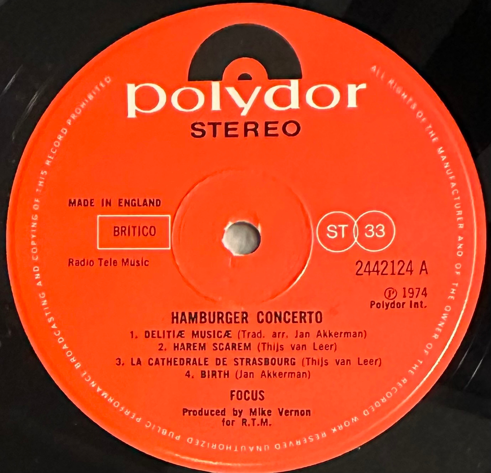 Focus- Hamburger Concerto (Англия 1974г.)