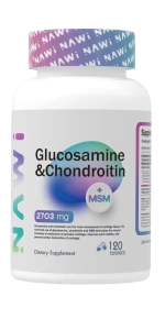 Хондропротектор Nawi Glucosamin & Chondroitin + MSM 120 таблеток