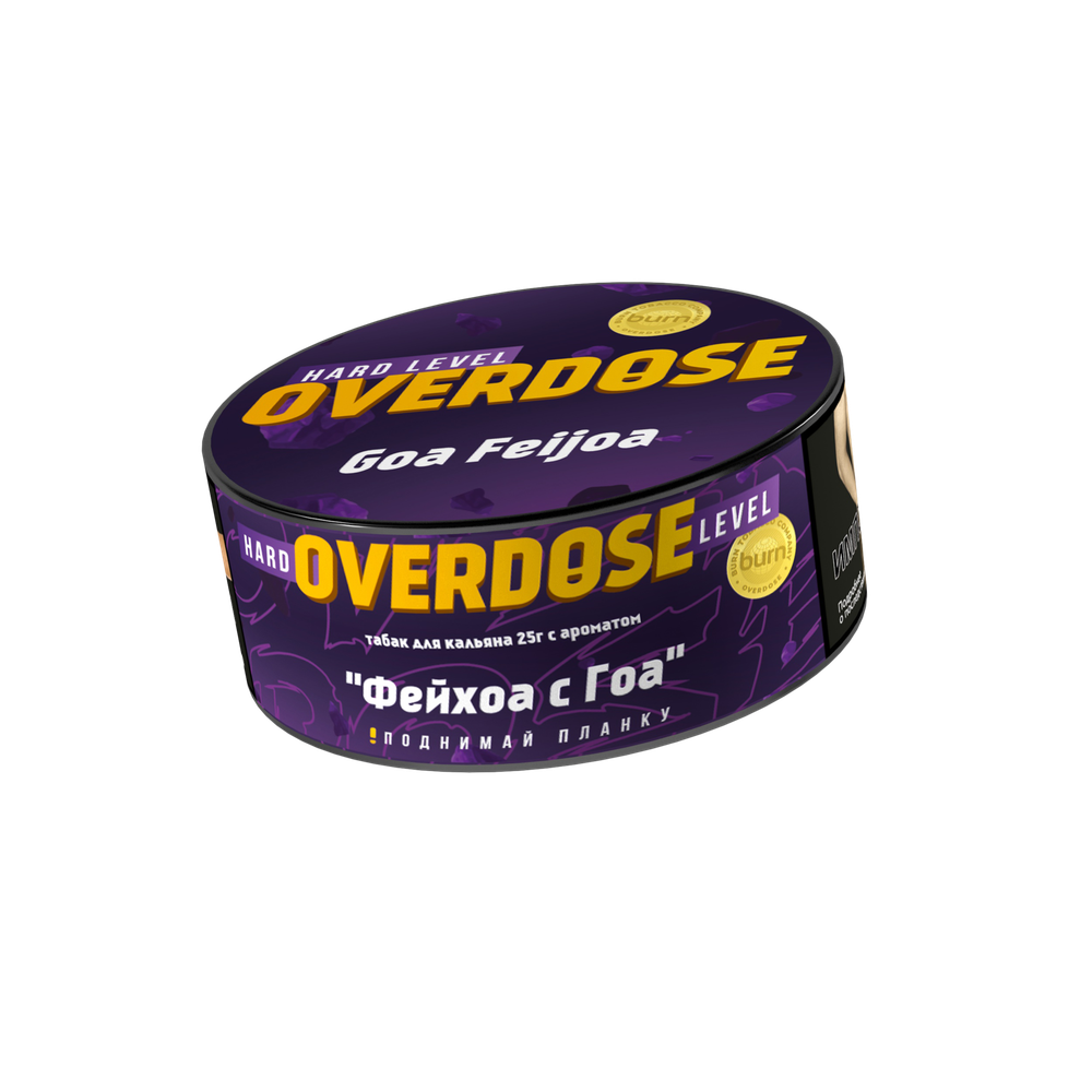 М. Табак для кальяна Overdose Фейхоа с Гоа, 25 гр.