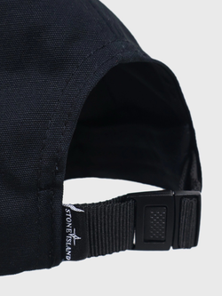 Бейсболка Stone Island 9100013 COTTON REPS Black