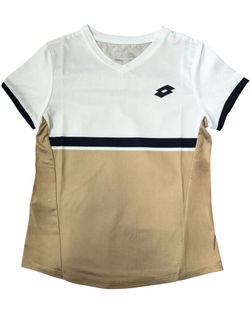 Детская футболка Lotto Tech V D1 — irish beige