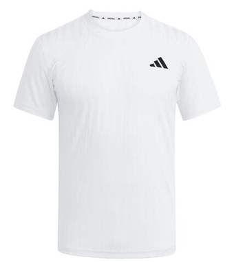 Мужская теннисная футболка Adidas Climacool+ Freelift Airchill - white