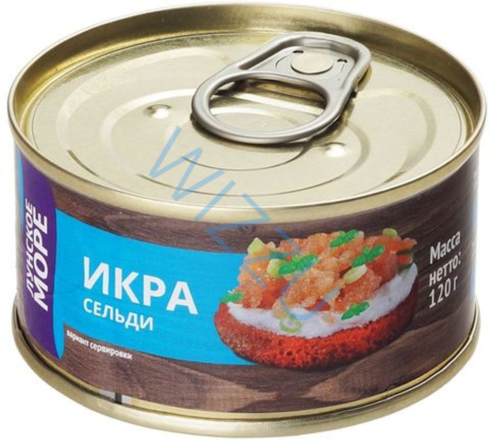 Икра сельди Лунское море ж/б 120г