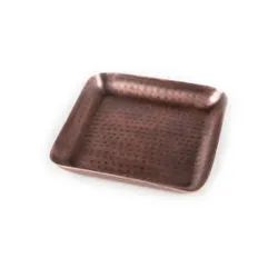 Блюдо квадратное 13*13 см (поднос) "Antique" нерж. под медь P.L. Proff Cuisine