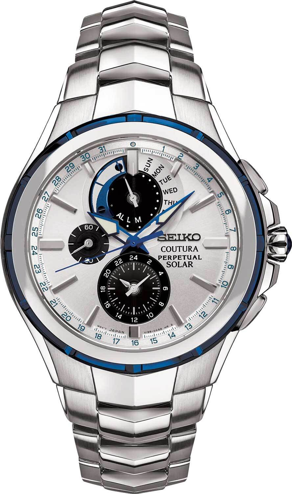 Японские наручные часы Seiko SSC787 с хронографом