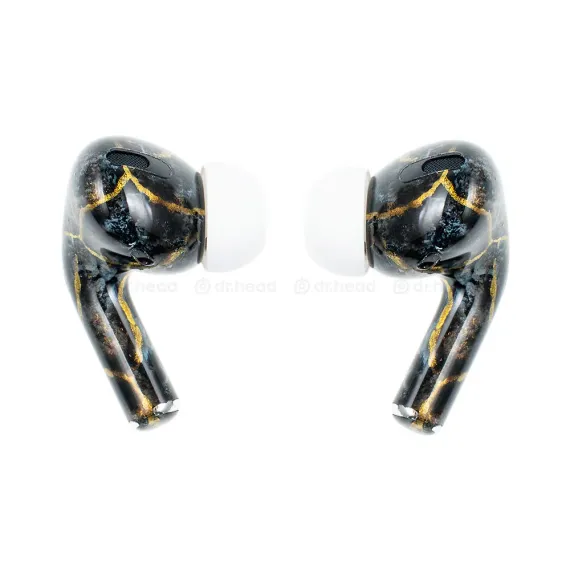 Apple AirPods Pro 2 USB-C Black Marble Total Gloss